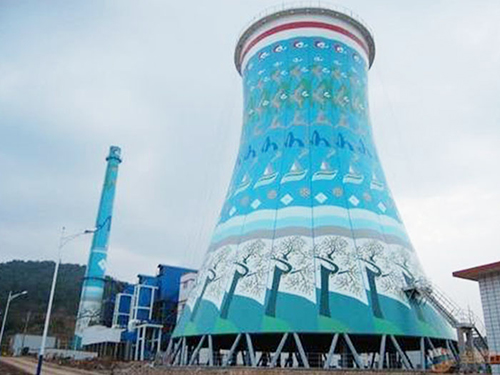 烟囱美化刷航标安全技术措施